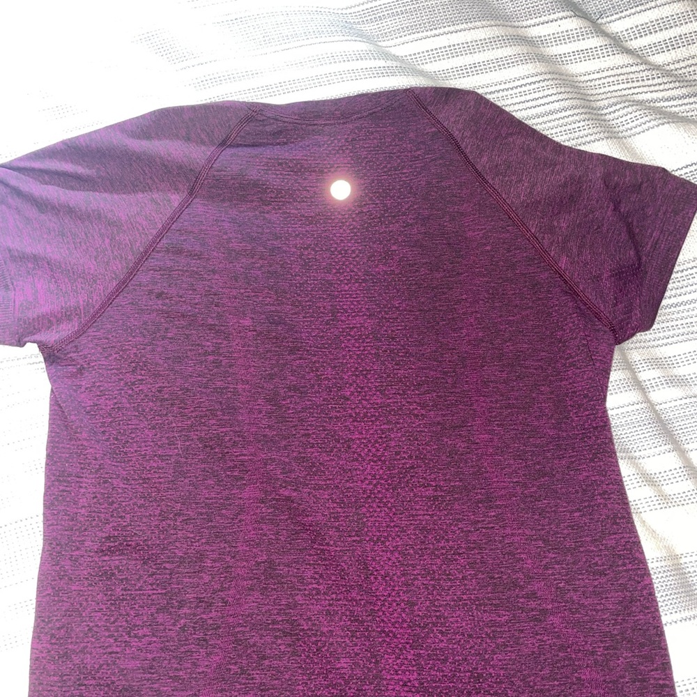 Lululemon Swiftly Tee - Raspberry Size 6 - Picture 4 of 4